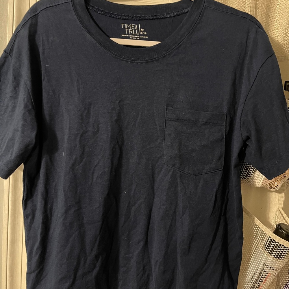 Crew neck with pocket